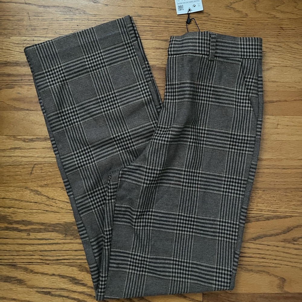 Zara Plaid Trousers